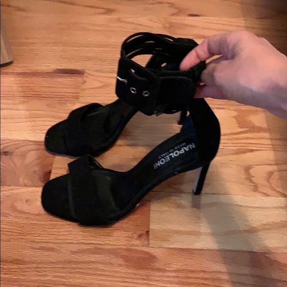 Napoleoni suede high heels pump - Picture 2 of 4